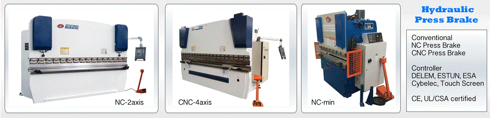 various-cnc-hydraulic-press-brake-machine