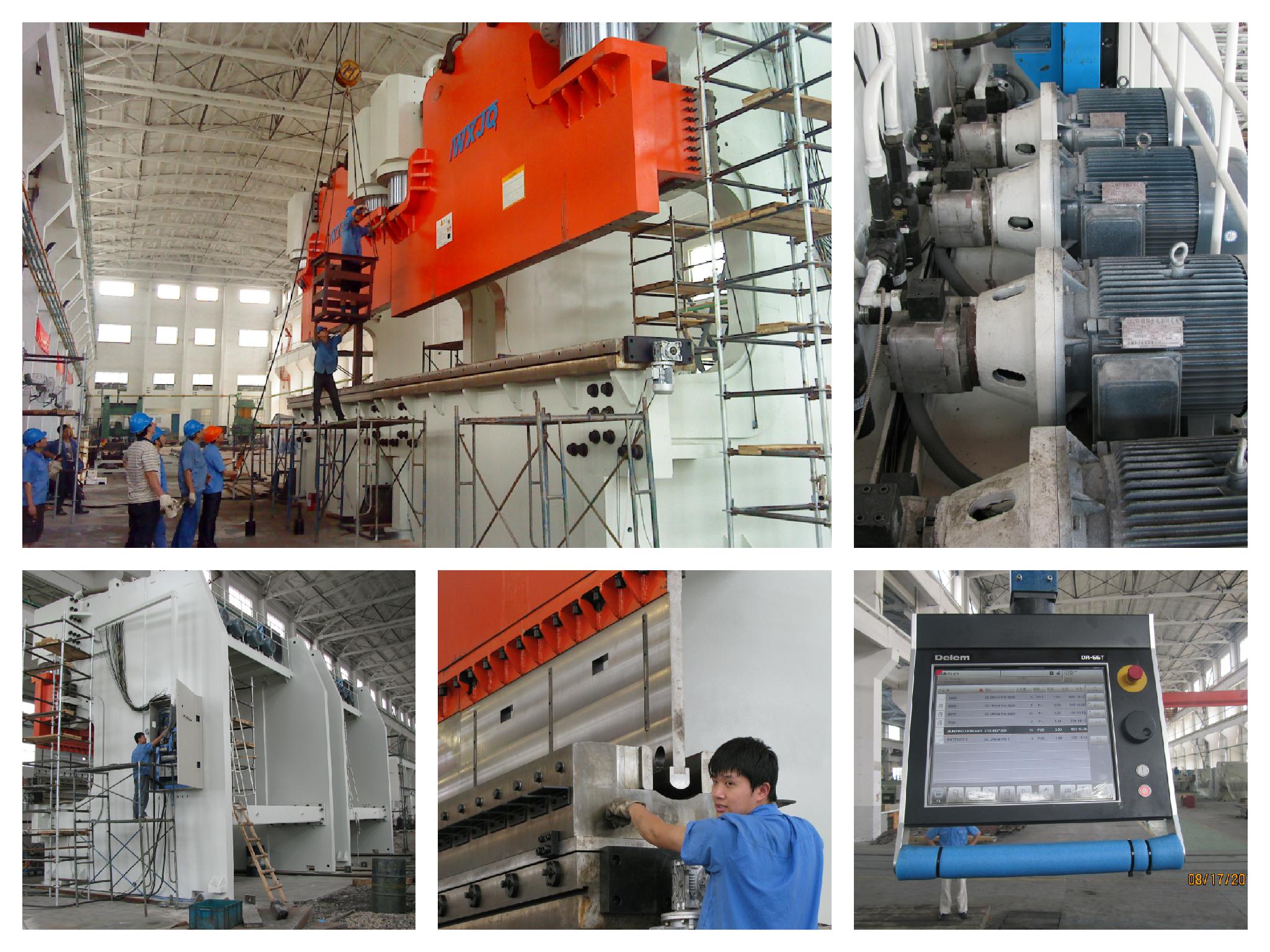 3000T heavy CNC hydraulic press brake machine