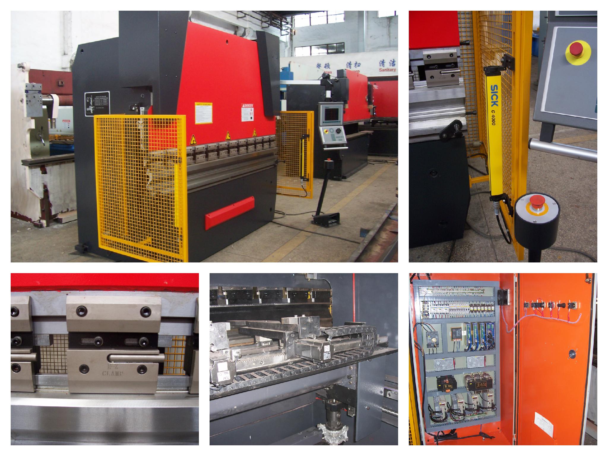 WE67K-80 CNC hydraulic press brake