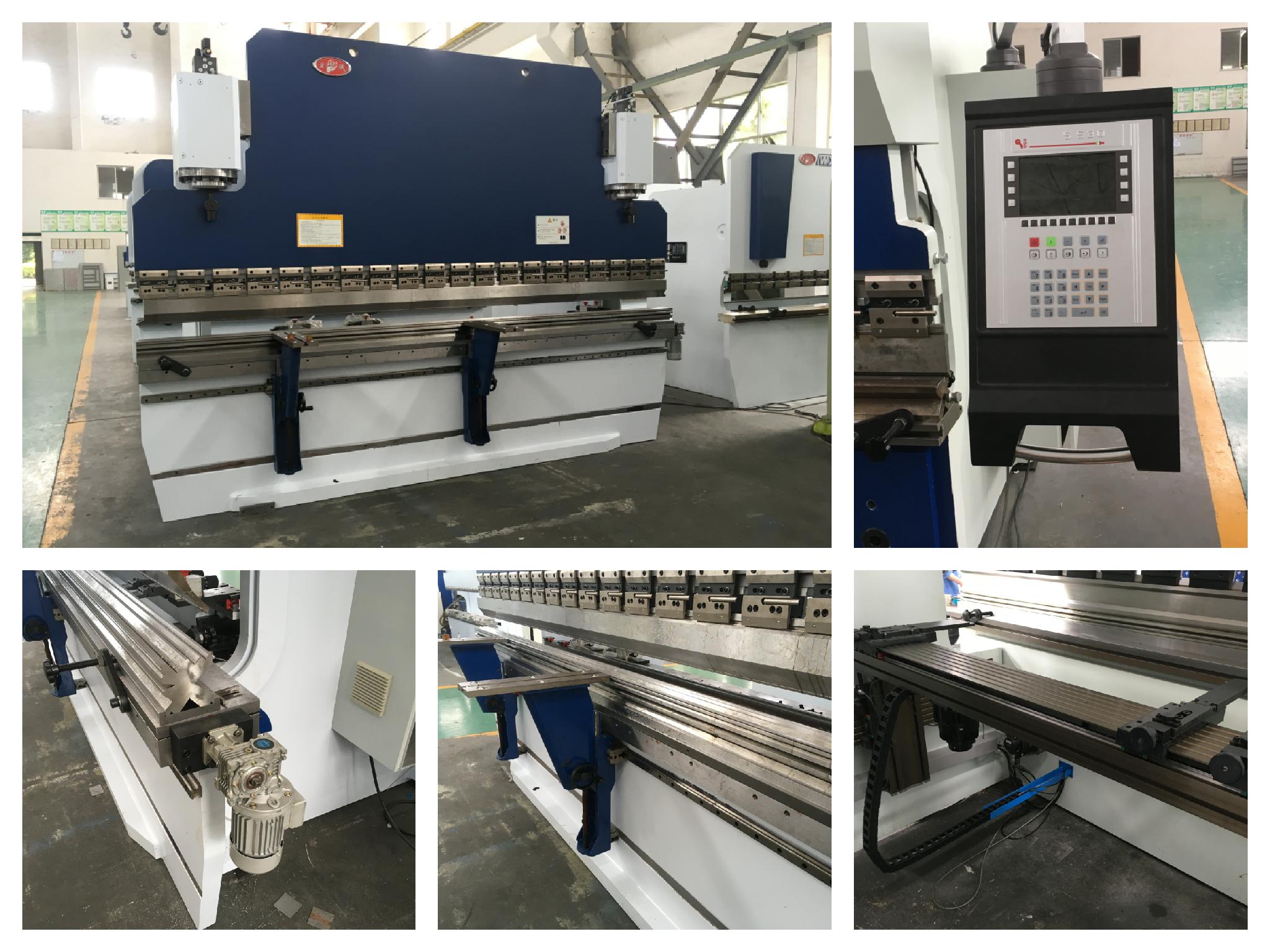 200t CNC hydraulic press brake machine