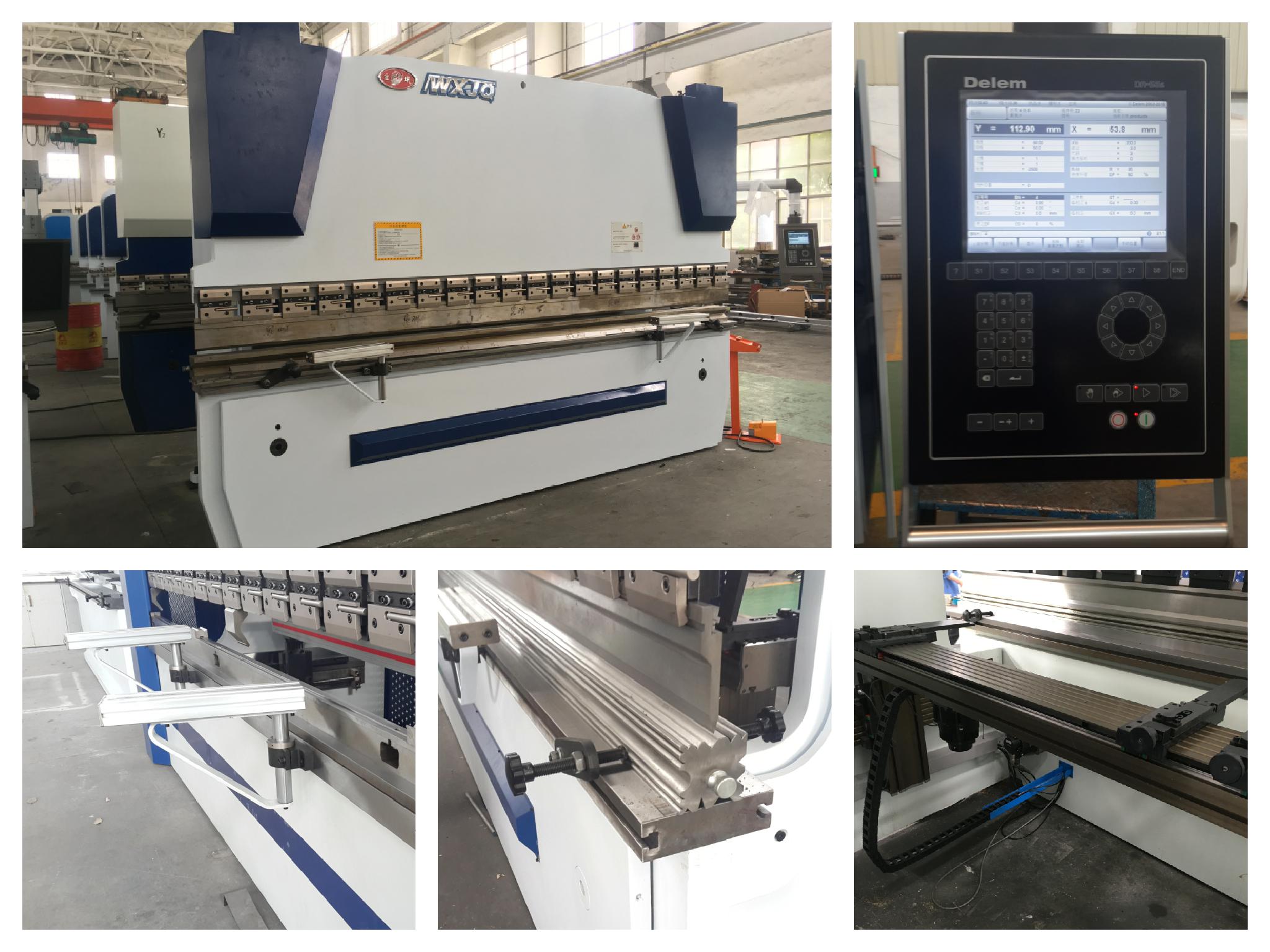 160T cnc hydraulic press brake machine