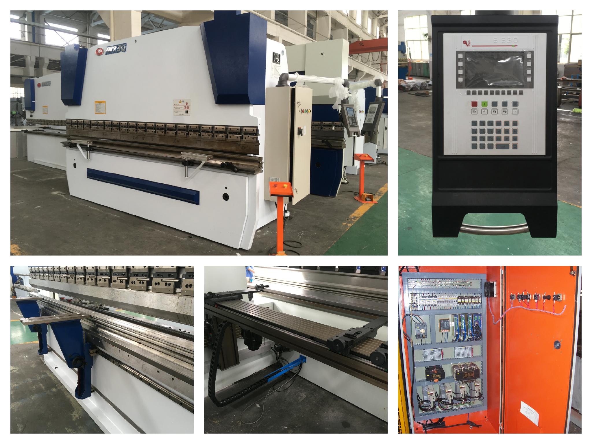 we67k-100t CNC hydraulic press brake machine