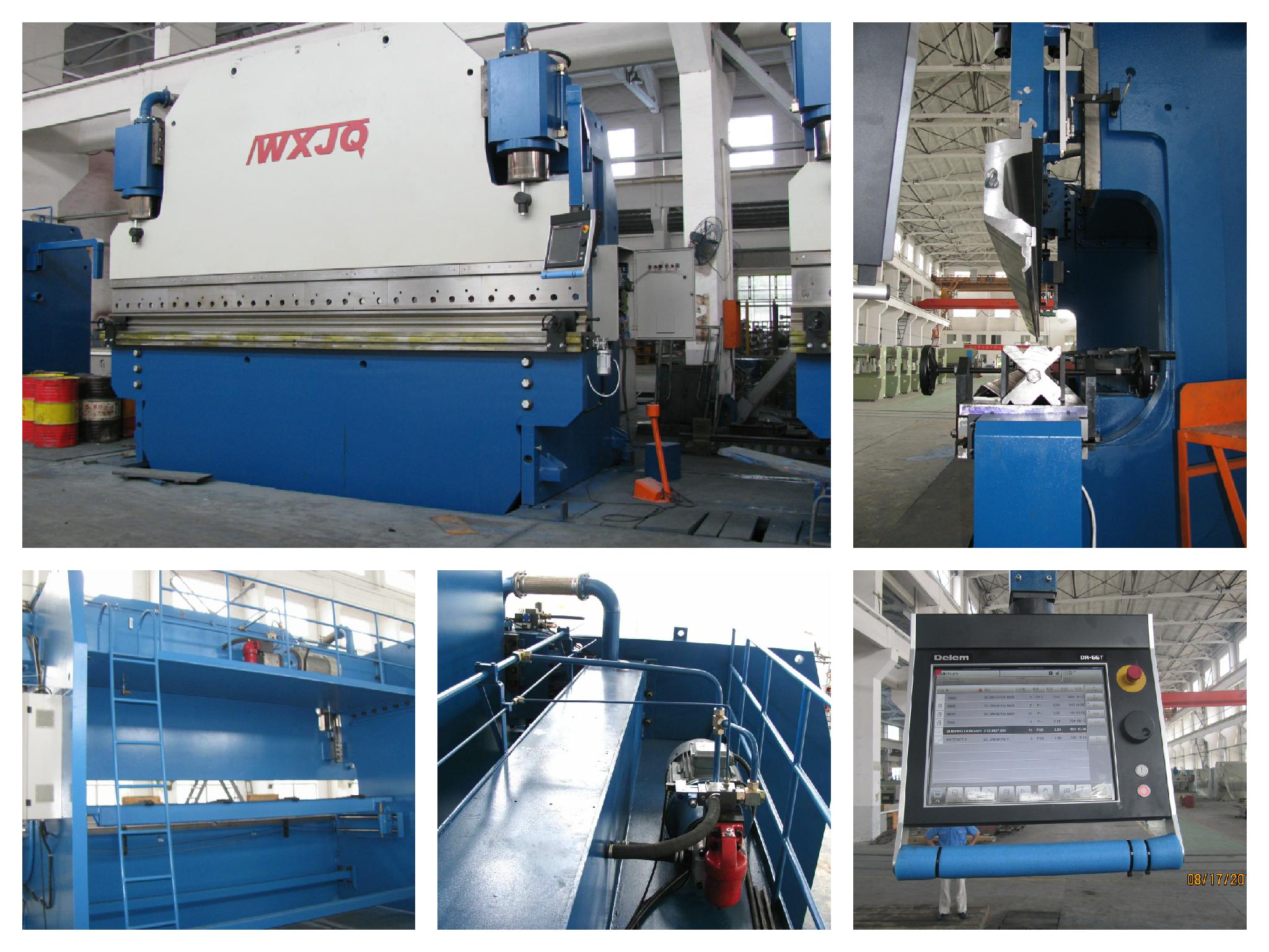 600t cnc hydraulic press brake