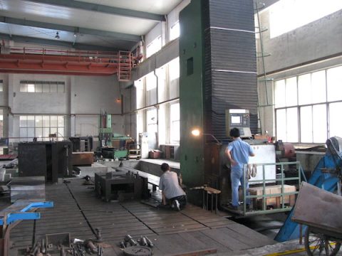 CNC milling boring machine for press brake