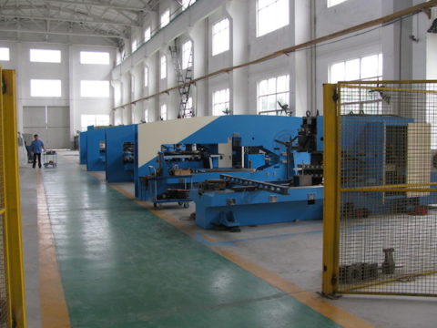 CNC Punching machine assembling workshop