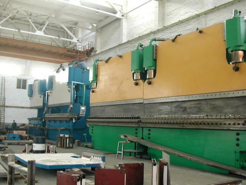 large capacity hydraulic tandem bending press brake