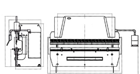 CNC sheet bending machine