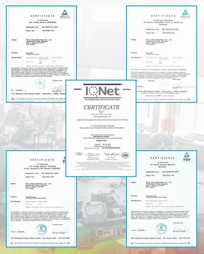 CNC tandem hydraulic press brake with ISO certificates