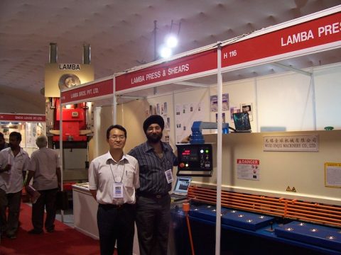 hydraulic sheet shearing machine india exhibition