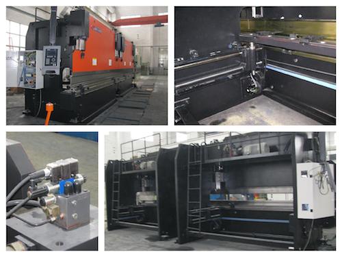 400t-CNC tandem hydraulic press brake