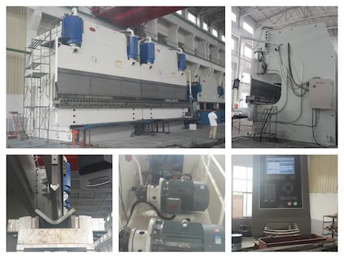 CNC hydraulic tandem press brake machine 1600t