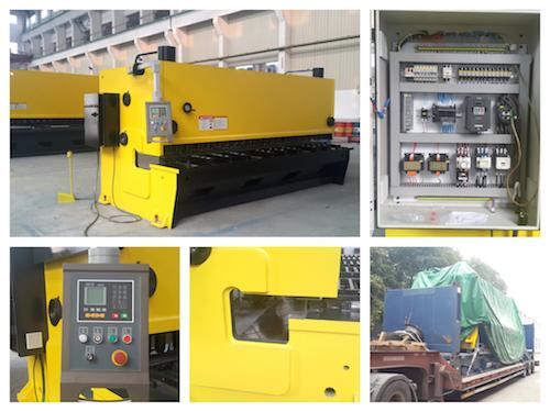 CNC sheet metal hydraulic shearing machine 12g