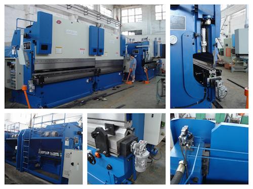 CNC tandem hydraulic press brake we67k-200t