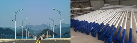 Light pole production