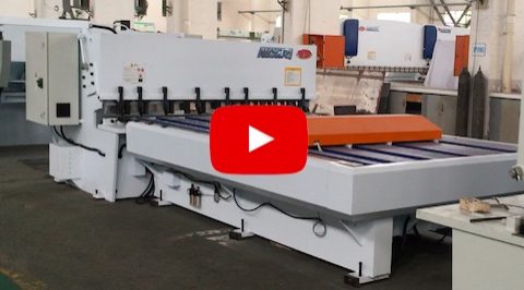 front feed cnc hydraulic guillotine shear